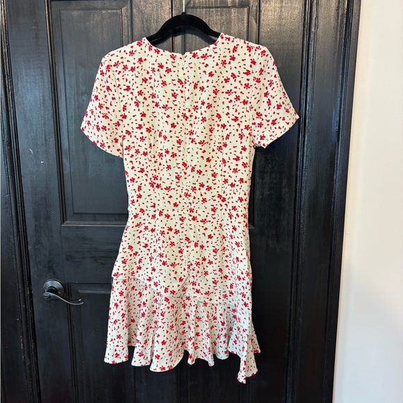 C/MEO Collective Intersect Mini Dress in Citron Ditsy - Picture 3 of 5